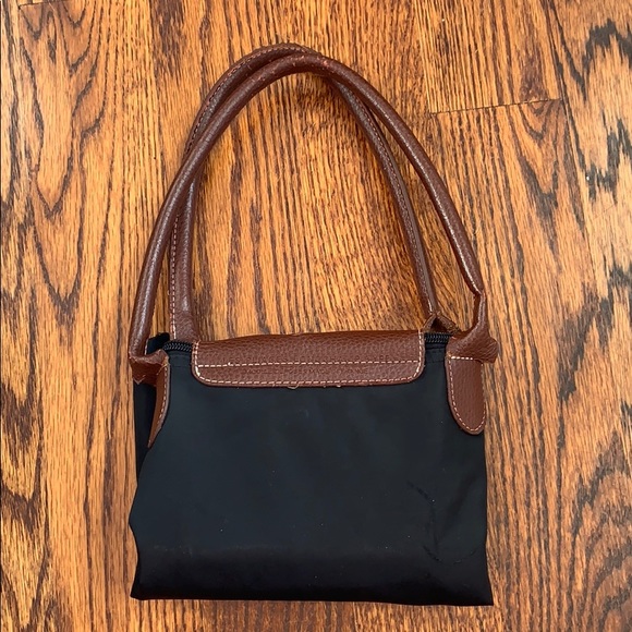 Longchamp Les Pliages Small Black Tote - Picture 14 of 16